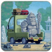 salut7_patrickmathews_cyclops_sculpture_kei_truck